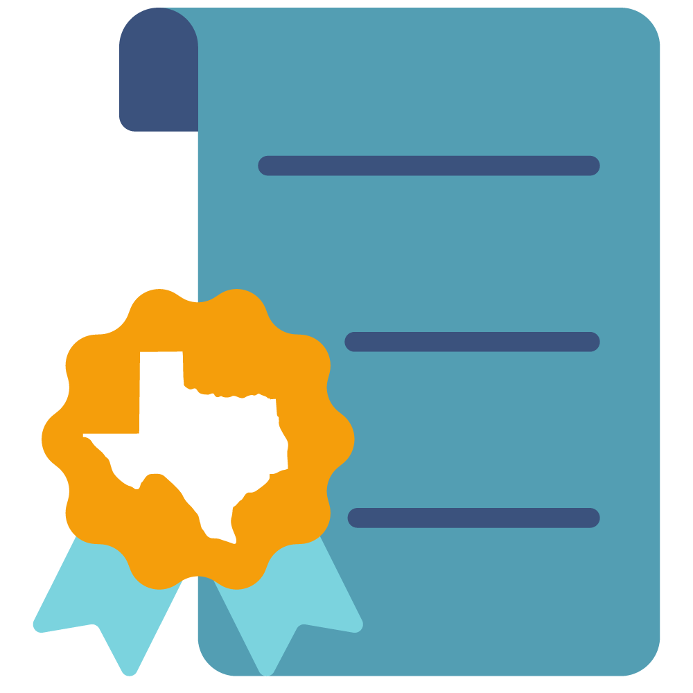 Texas certification requirements